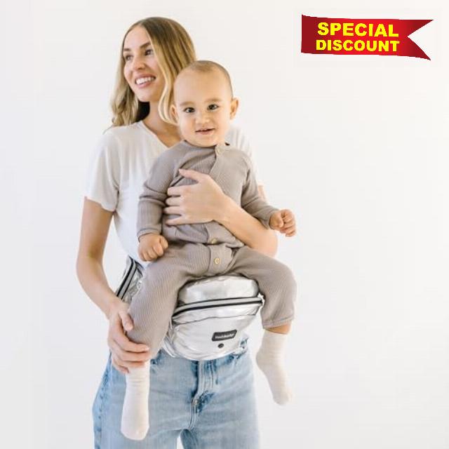 Tushbaby - Safety-Certified Hip Seat Baby Carrier - Mom’s Choice Award Winner