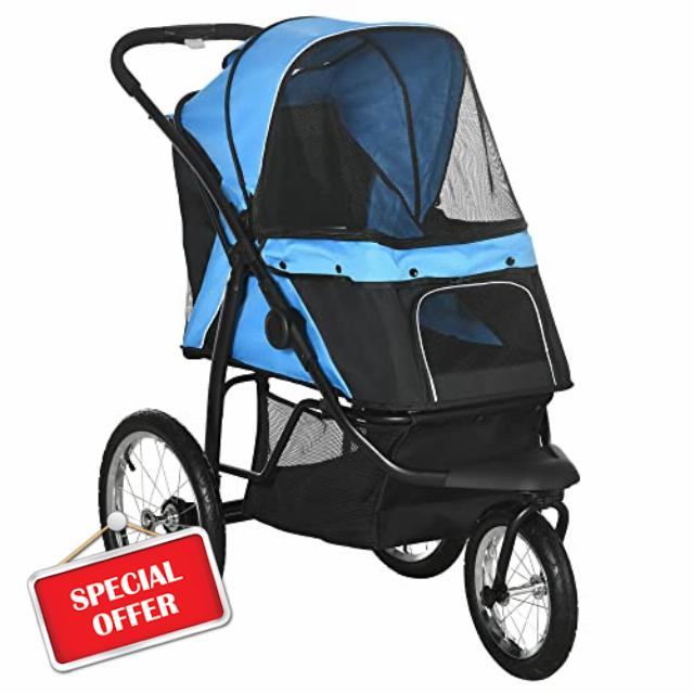 PawHut Pet Stroller Jogger for Medium