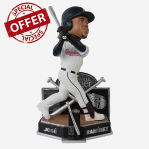 Jose Ramirez Cleveland Guardians 2022 Silver Slugger Bobblehead MLB Baseball