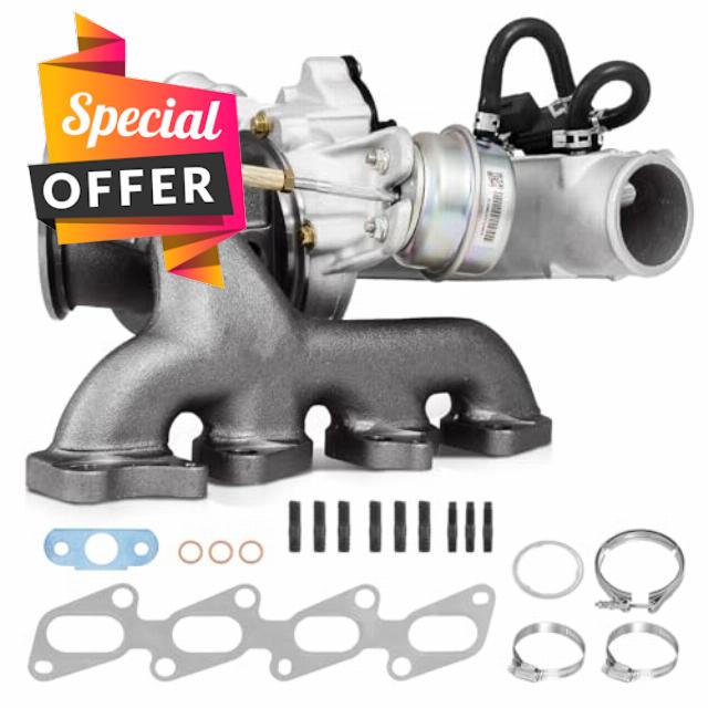 FILTERUP 667-203 Turbo Turbocharger with Gaskets Repair kits Compatible with 2011-2019 Chevy Chevrolet Cruze