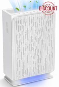 AromaRoom True HEPA H14 Air Purifier for Large Room Up to 1200 Ft²