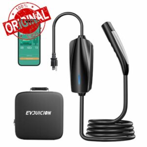 Tesla Charger Level 1 EV Charger for Tesla 110V 15 Amp WiFi/APP Enabled Mobile Connector with NEMA 5-15 Plug 20ft Extension Cord Compatible with All Tesla Models 3/Y/X/S