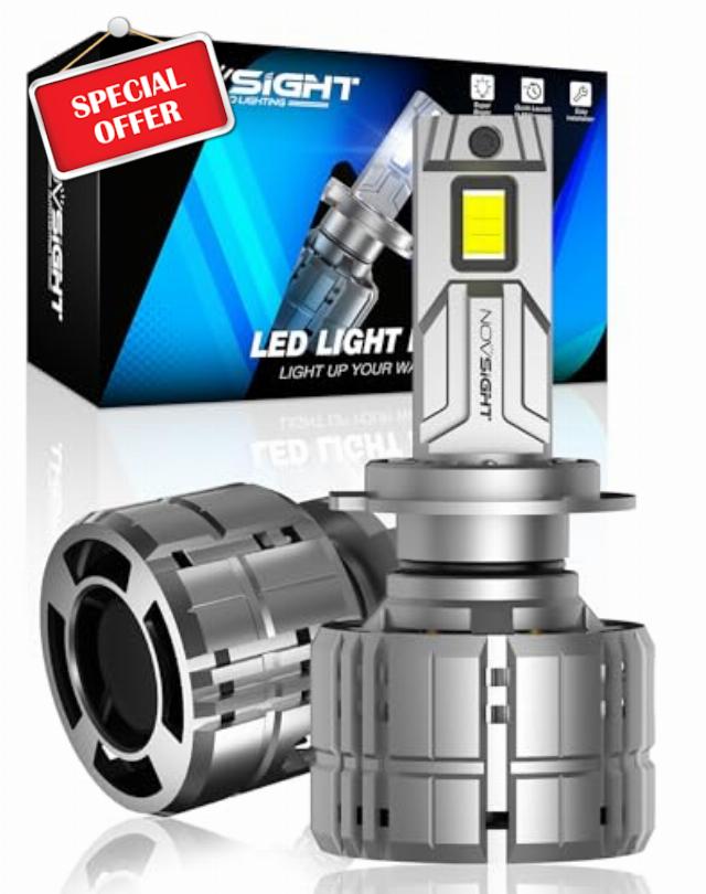 NOVSIGHT H7 LED Bulbs 40000LM