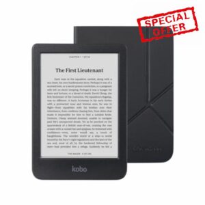 Kobo Clara BW eReader with Case Bundle (Black SleepCover