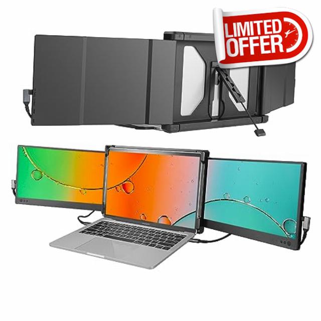 JoyReal Triple Monitor for 13''-16'' Laptop