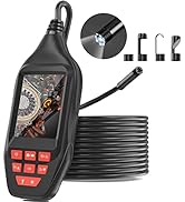 Daxiongmao Inspection Endoscope Camera With Light - 1080P HD Drain Camera IP67 Waterproof Boresco...