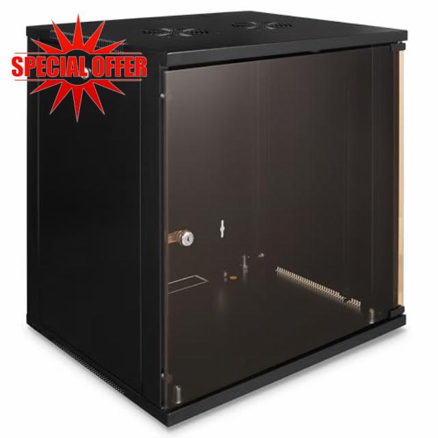 12u 450mm Wall mounted or Floor Standing Data Cabinet