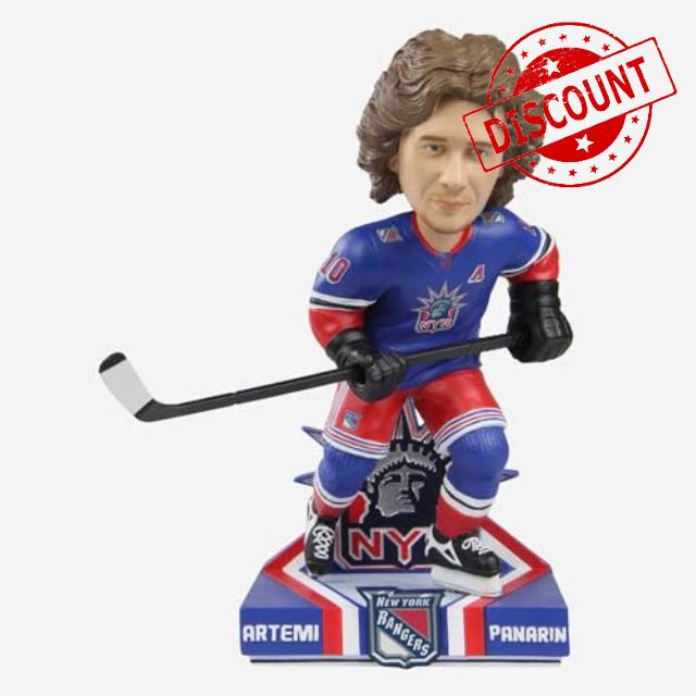 Artemi Panarin New York Rangers Reverse Retro Jersey Bobblehead NHL Hockey