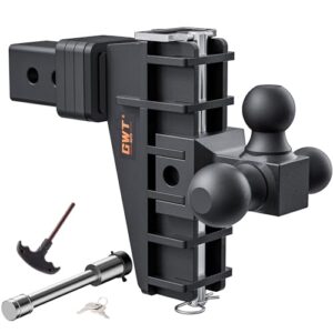 Tri-Ball (1-7/8" x 2" x 2-5/16") Drop Hitch