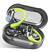 Wireless Earbuds, Bluetooth 5.3 Headphones with HiFi Stereo Deep Bass, Bluetooth Earbuds with Noi...
