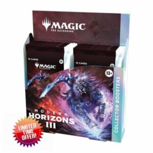 Magic: The Gathering Modern Horizons 3 Collector Booster Box - 12 Packs (180 Magic Cards)