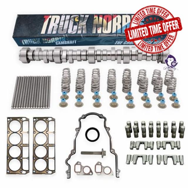 Dynosty BTR TRUCK NORRIS Cam Kit with Pushrods Delphi Lifters