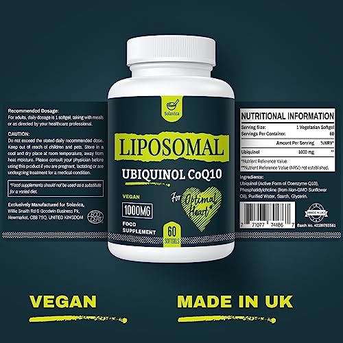 High Bioavailability (The Active Form of CoQ10)