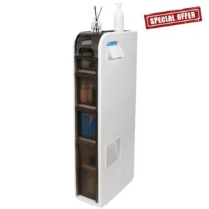 JLFMYD Slim Bathroom Storage Cabinet