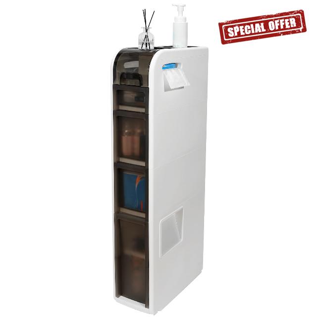 JLFMYD Slim Bathroom Storage Cabinet