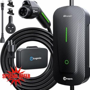Ecogenix Carbon Fiber Level 1+2 EV Charger (16Amp