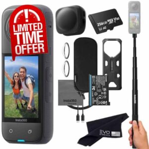 Insta360 X4 Basic Bundle-8K Waterproof 360 Action Camera with 1/2" 48MP Sensors