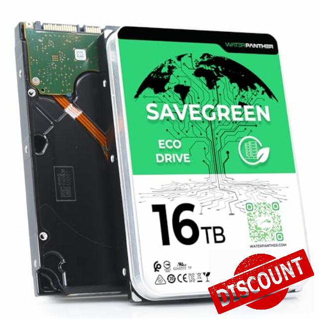 Water Panther SaveGreen Eco Series 16TB HDD