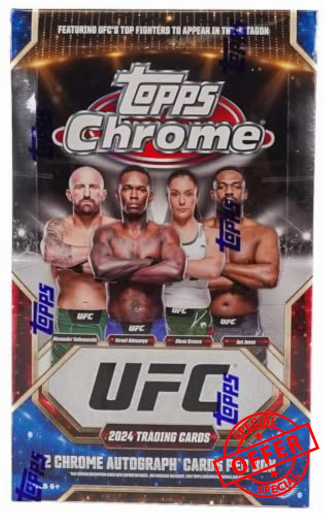 2024 Topps Chrome UFC hobby box