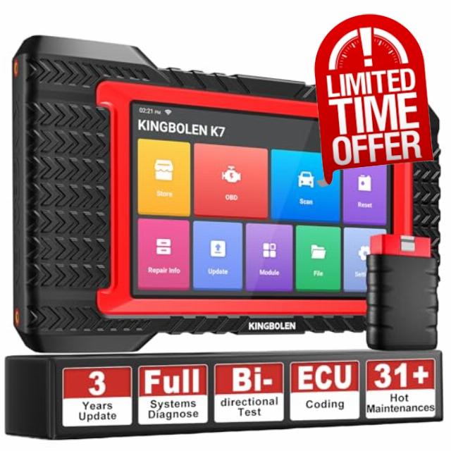 KINGBOLEN K7 OBD2 Scanner Bidirectional Test Diagnostic Tool