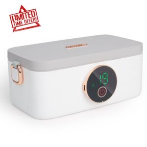 Self Heating Lunch Box – Portable Cordless Heated Lunch Box Battery Powered