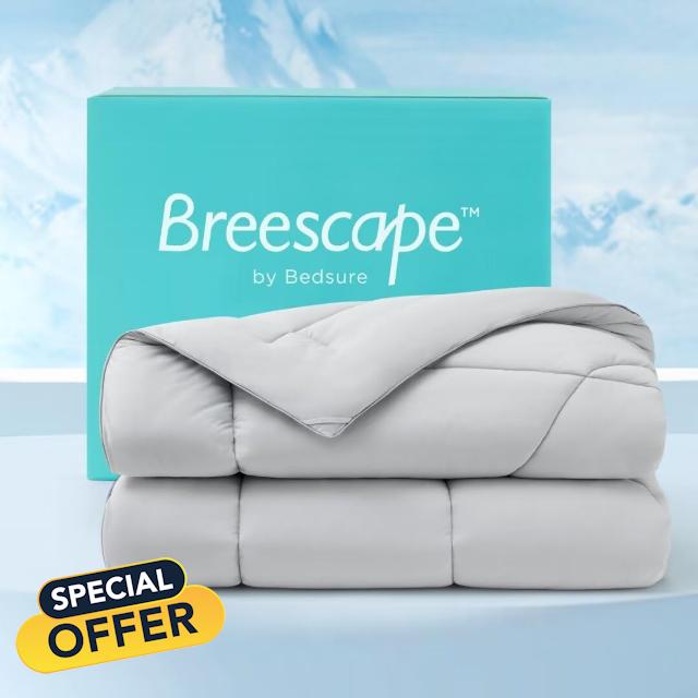 Bedsure Breescape Cooling Comforter King Size