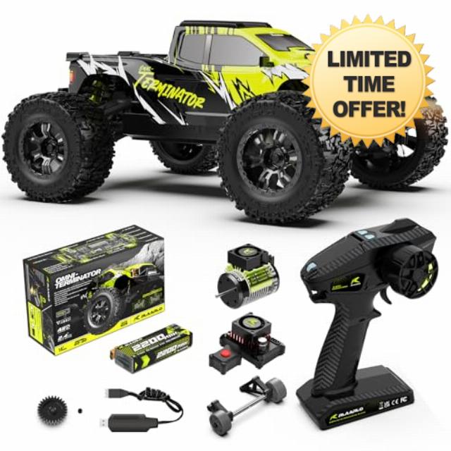 AMORIL 1/10 RTR Brushless Fast RC Cars for Adults