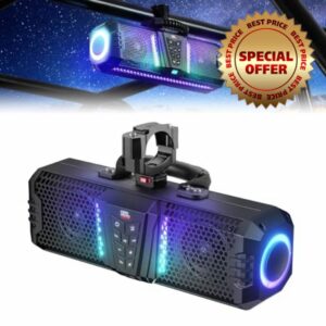 KEMIMOTO Midnight 40B 16-inch UTV Sound Bar