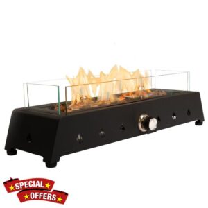 SENJOYS 28'' Tabletop Fire Pit Table