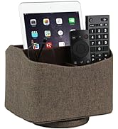 HofferRuffer Green Remote Control Holder 5 Compartments Remote Storage Holder 360 Degrees Rotatab...