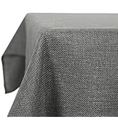 Deconovo Oxford Decorative Table Cloth Wipe Clean Rectangle Water Resistant Tablecloth for Home 1...
