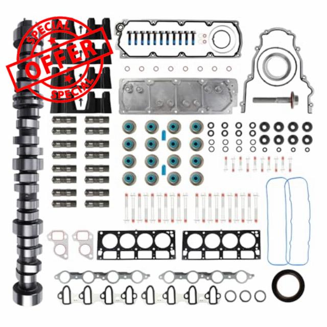 12689035 Non AFM DOD Disable Camshaft Head Gasket Kit with Lifters