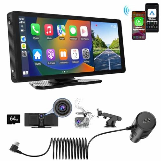 NaviCam Wireless Carplay Car Stereo