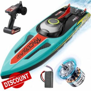TOPCHOIC Brushless RC Boat 40+MPH