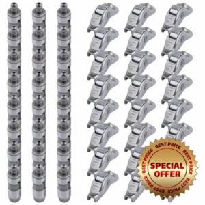 48PCS Engine Rocker Arm 3L3E6529DA & Valve Lifter Kit 5L1Z-6500A for Fo-rd Lin-coln Mercury F150 F250 F350 F450 F550 4.6L/5.4L V8/ 6.8L V10 Engine 2005-2014