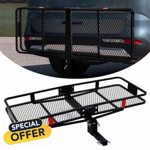 SALIRION Trailer Hitch Cargo Carrier Rack