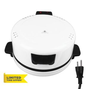 2000W Electric Pizza Oven Outdoor Indoor Portable 12 Inch Countertop Pizza Maker Steak Machine Toaster (US Plug 110V)
