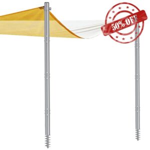 Shade Sail Poles 12 FT