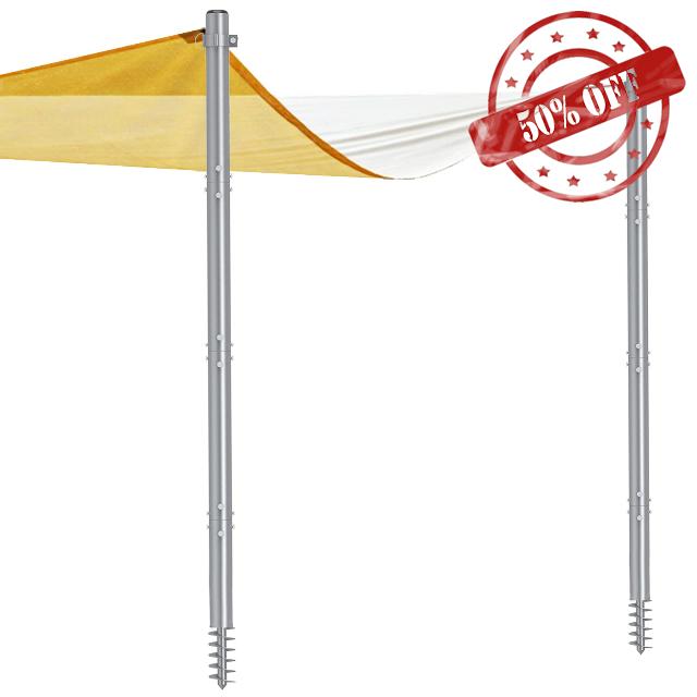 Shade Sail Poles 12 FT