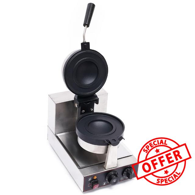 MSAIERPLR Electric Burger Maker Machine Nonstick Hamburger Press Baking Machine 1000W Commercial Waffle Maker Burger Waffle Maker Pancake Maker Machine for Household & Commercial Use