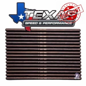 Texas Speed TSP 7.400" Chromoly Pushrods for GM LS LS1 LS2 LS3 LQ4 LQ9 5.3L 6.0L