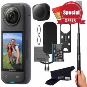 Insta360 X4 Basic Bundle-8K Waterproof 360 Action Camera with 1/2" 48MP Sensors