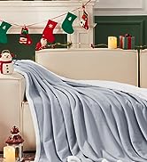 Deconovo Blanket, Knitted Texture Soft Plush and Fluffy Throw Blanket for Sofa, Bed or Couch, 130...