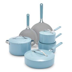 GreenLife Dream 10 Piece Healthy Ceramic Nonstick Cookware Set