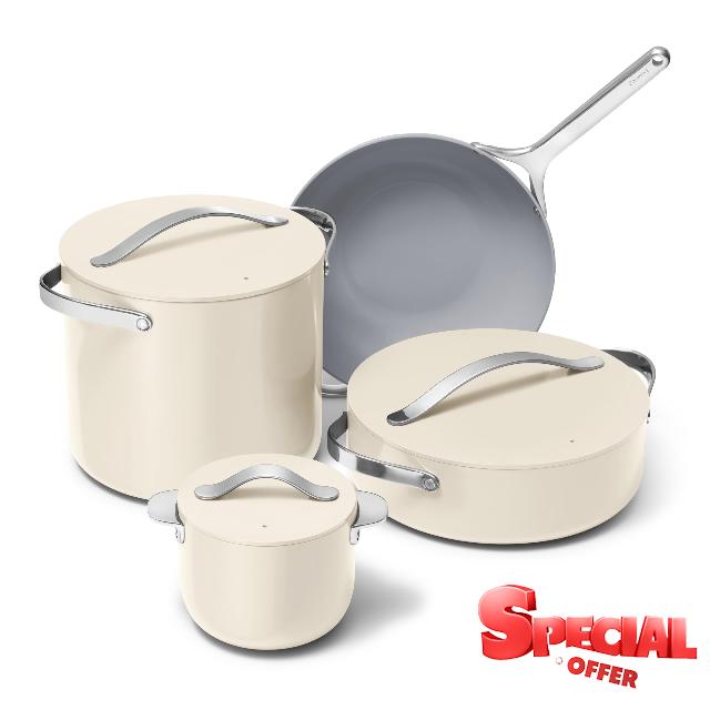 Caraway Cookware+ Collection - Specialty Cookware Set - Petite Cooker