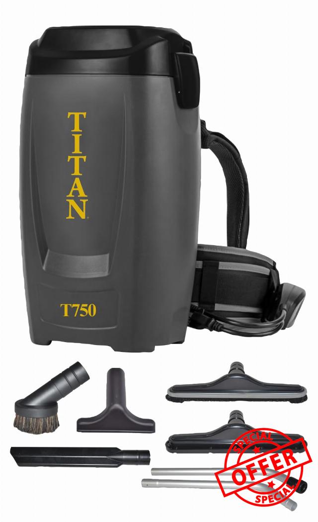 Generic Titan 6-Quart T750 Backpack Vacuum
