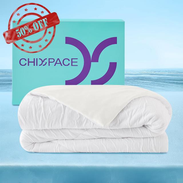 ChiXpace Cooling Comforter King/Cal King Size - Lightweight Summer Comforter for Hot Sleepers and Night Sweats