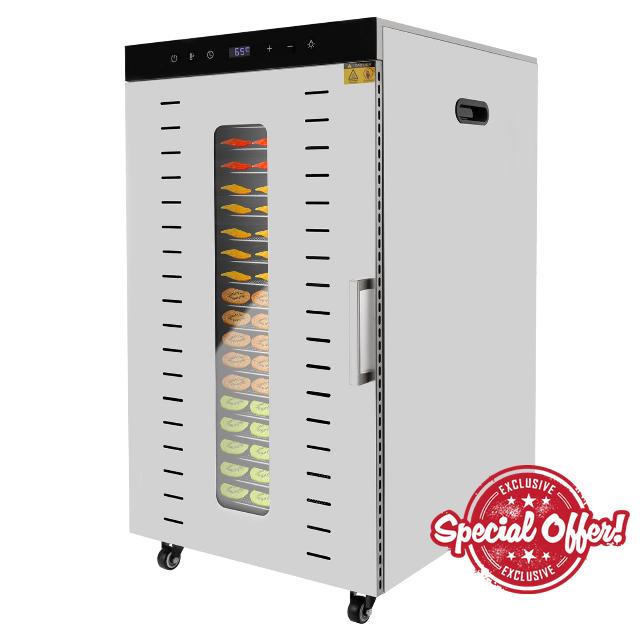 Commercial Food Dehydrator 20 Stainless Steel Trays