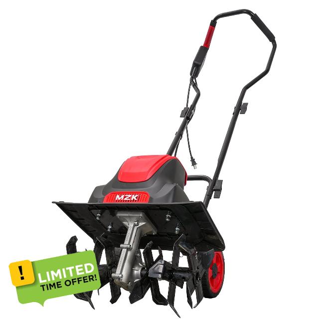 MZK 16-Inch 13-Amp Corded Electric Tiller/Cultivator