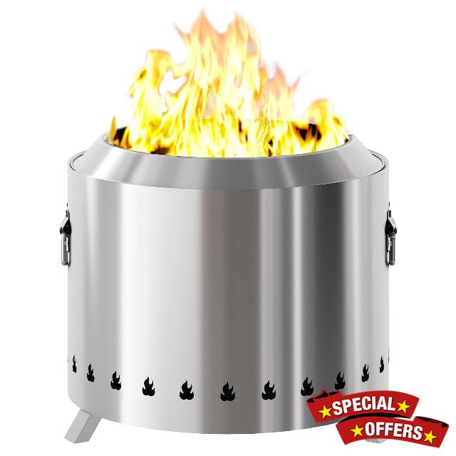 Large Smokeless Fire Pit